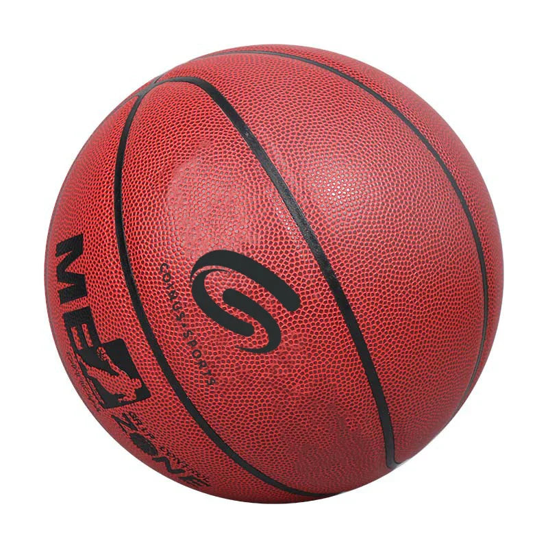 Indoor Outdoor Size 7 Pu Leather Basketball Match Training Custom Basketball Ball