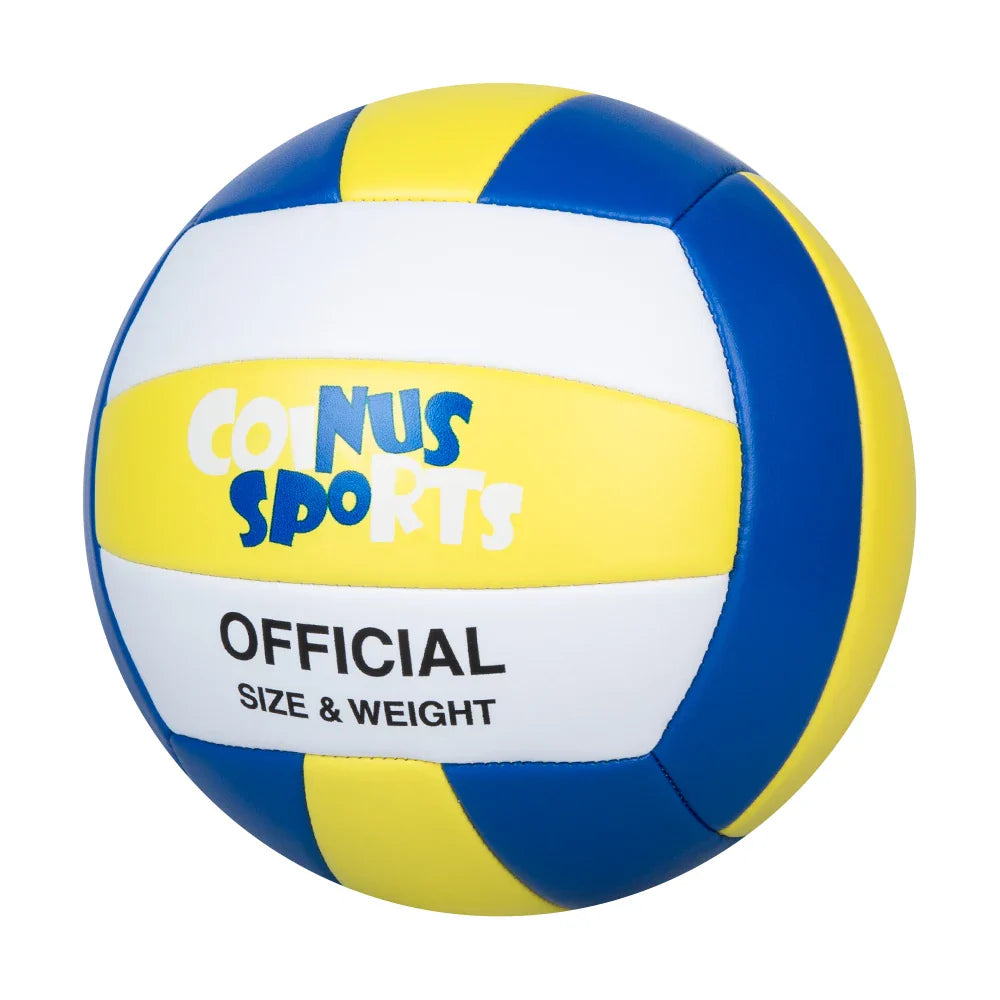 Custom Soft Durable High Rebound Scuff-Resistant PVC Volleyball Training Beach Machine Stitched Volleyballs