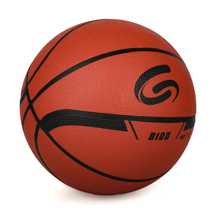 Conius Sports Original Custom Logo Adult Kid Pu Leather Rubber Basketball Ball Size 7 6 5 4 Basketball Ball