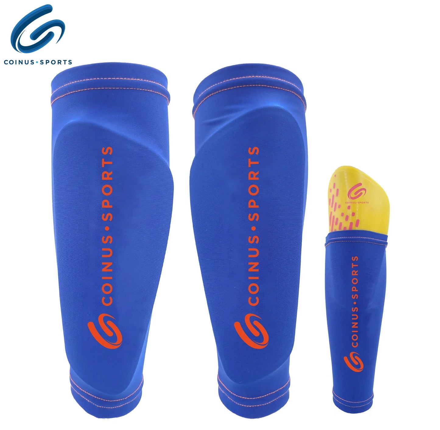 High Quality Custom Logo Sock Pads Football Shin Guards Protect Shin Guards Soccer