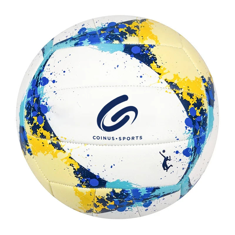 CE EN71 Certified Custom Indoor Outdoor Beach Volleyball Ball Adult Students Kid Training Match Soft Size 5 Volleyball Ball