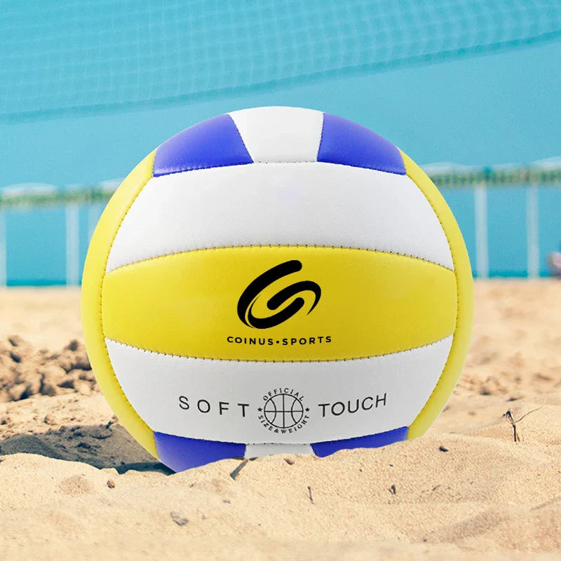 Wholesale Custom Indoor Outdoor Beach Volleyball Ball Kid Students Training Soft Size 5 Volleyball Ball