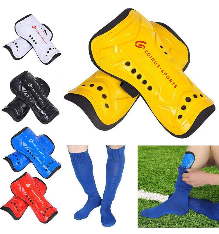 High Quality Custom Logo Sock Pads Football Shin Guards Protect Shin Guards Soccer