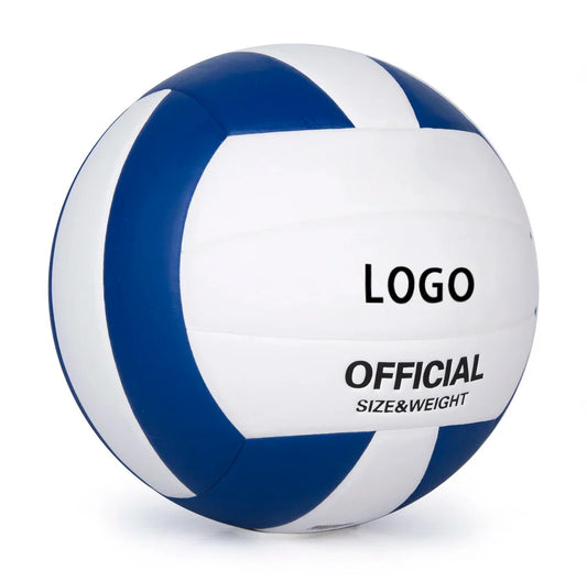 Best Seamless Thermo Bonded Volleyball Number 5 Leather Match Volleyball Ball