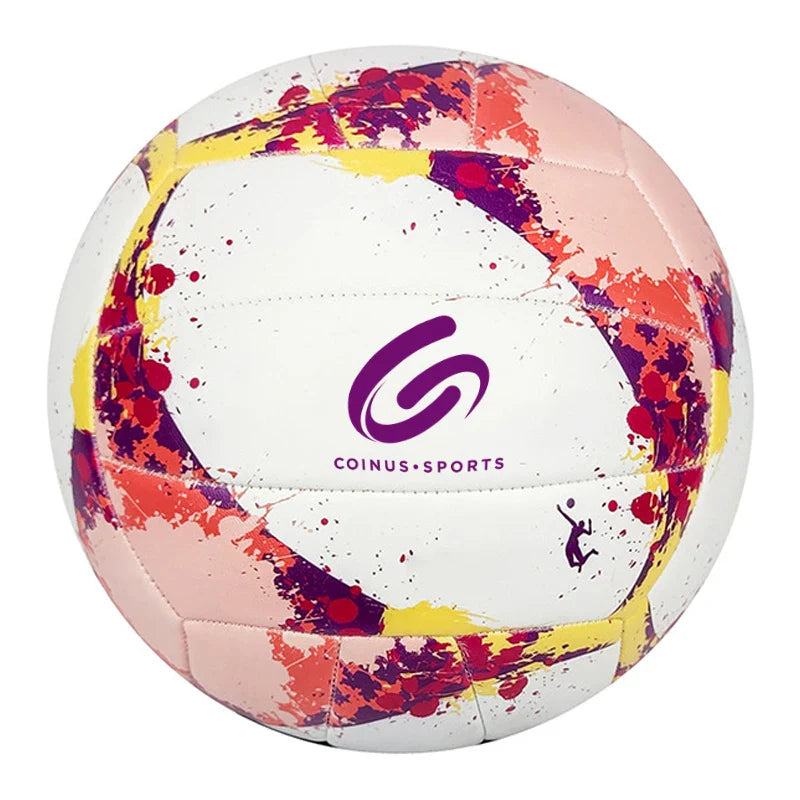 CE EN71 Certified Custom Indoor Outdoor Beach Volleyball Ball Adult Students Kid Training Match Soft Size 5 Volleyball Ball