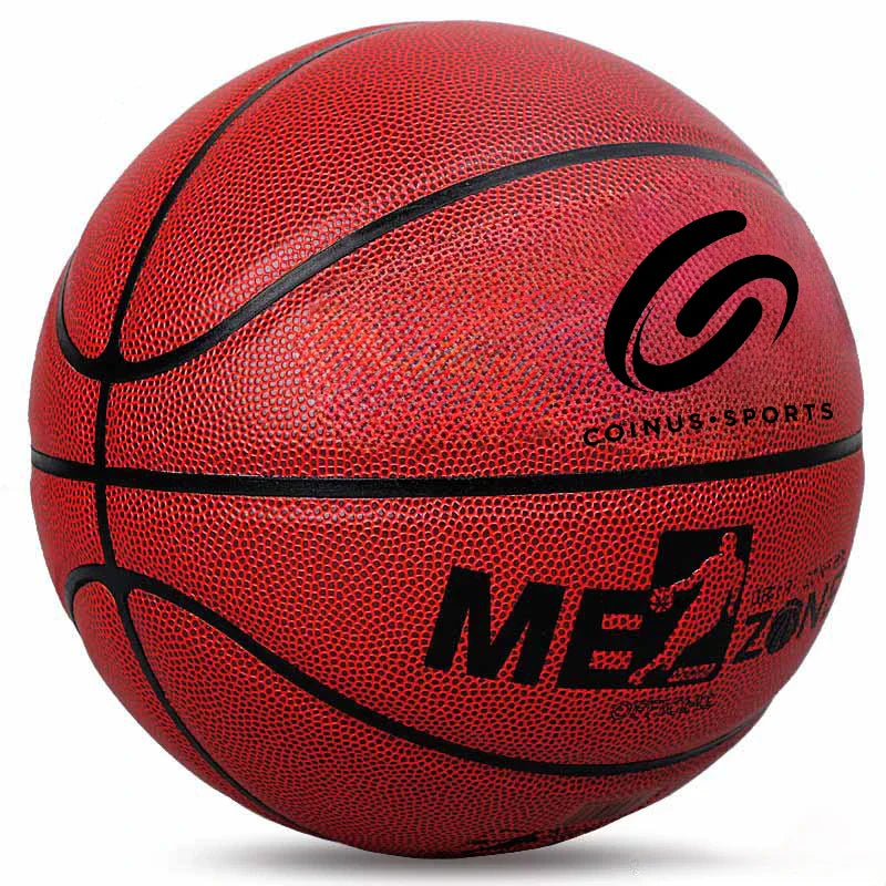 Indoor Outdoor Size 7 Pu Leather Basketball Match Training Custom Basketball Ball