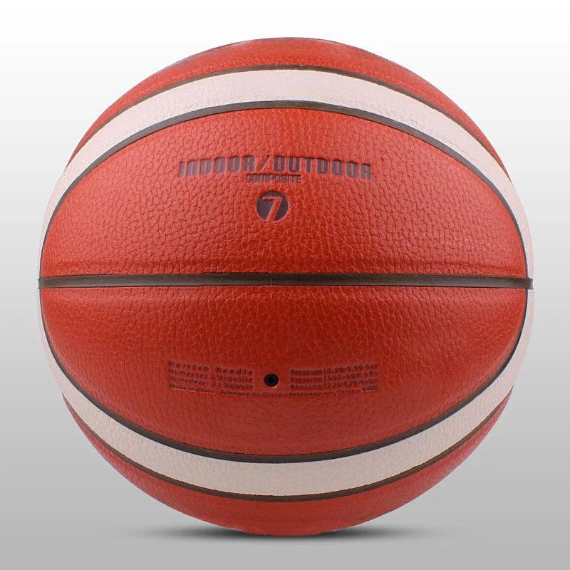 Best Basketballs Size 7 Leather Ball Custom Graphic Logo Leather Basketball Ball