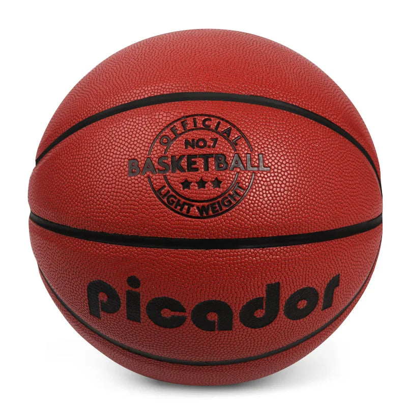 Custom Basketball Ball Size 7 Men Rubber Composite Leather Customizable Inflatable Indoor Basketball Custom Ball Basketball